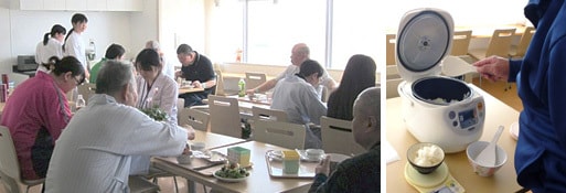 糖尿病体験入院および糖尿病教室を行っています。