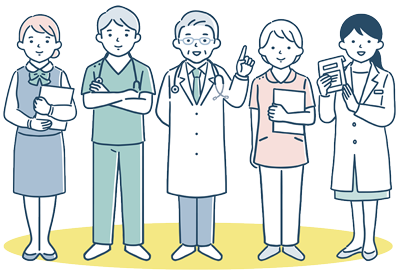 医療・介護・福祉の専門家が全面的にサポートいたします